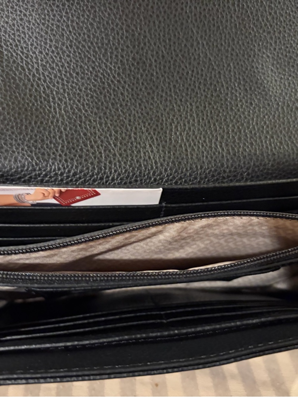Brighton Noir Espen Everbloom Convertible Organizer Bag - Picture 5 of 7